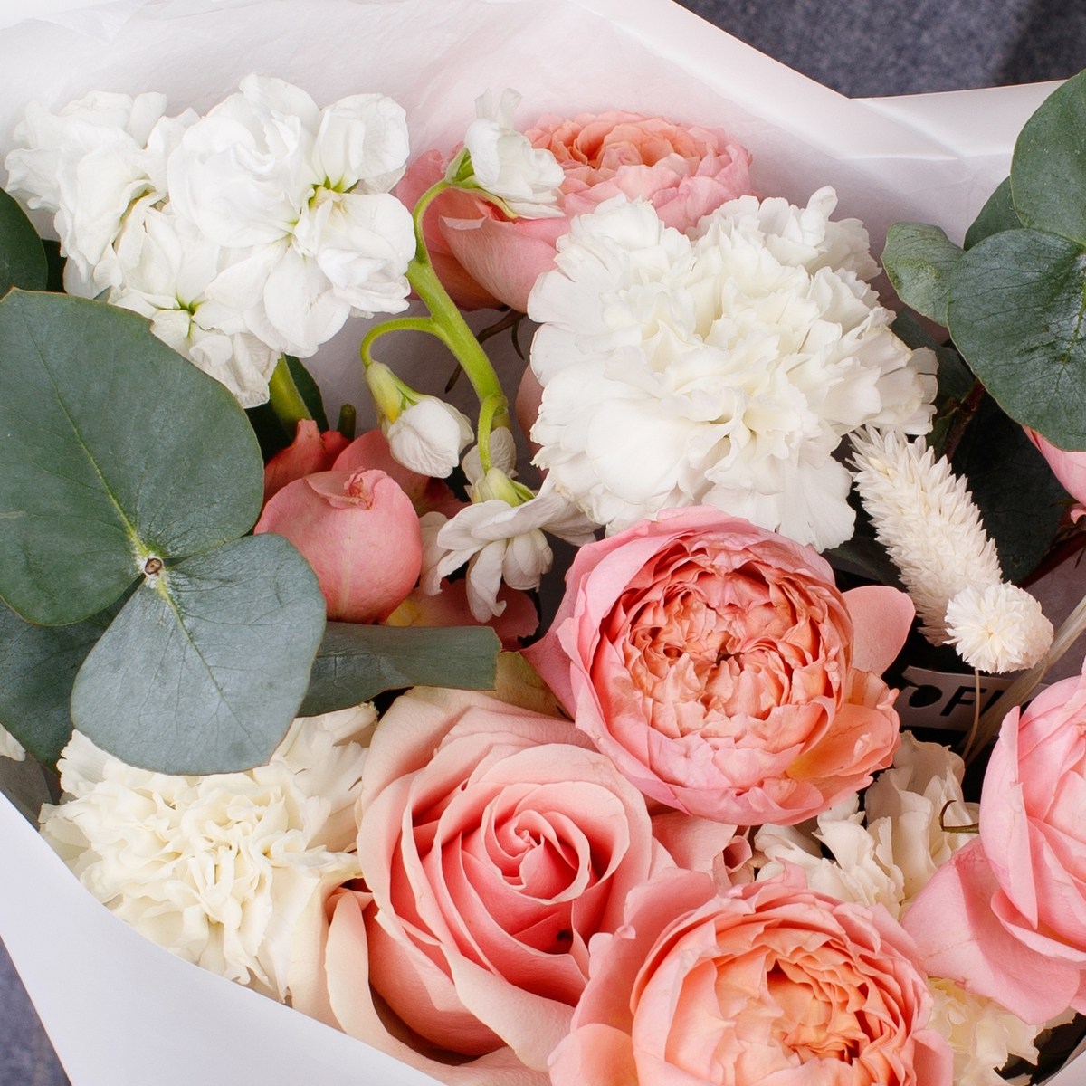 sbornyj buket s pionovidnoj rozoj 6